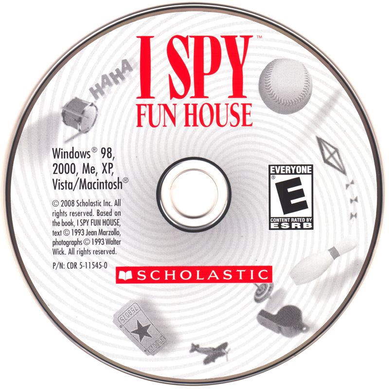 Media for I Spy: Fun House (Macintosh and Windows)