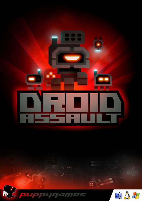 Front Cover for Droid Assault (Linux and Macintosh and Windows) (Puppygames release)