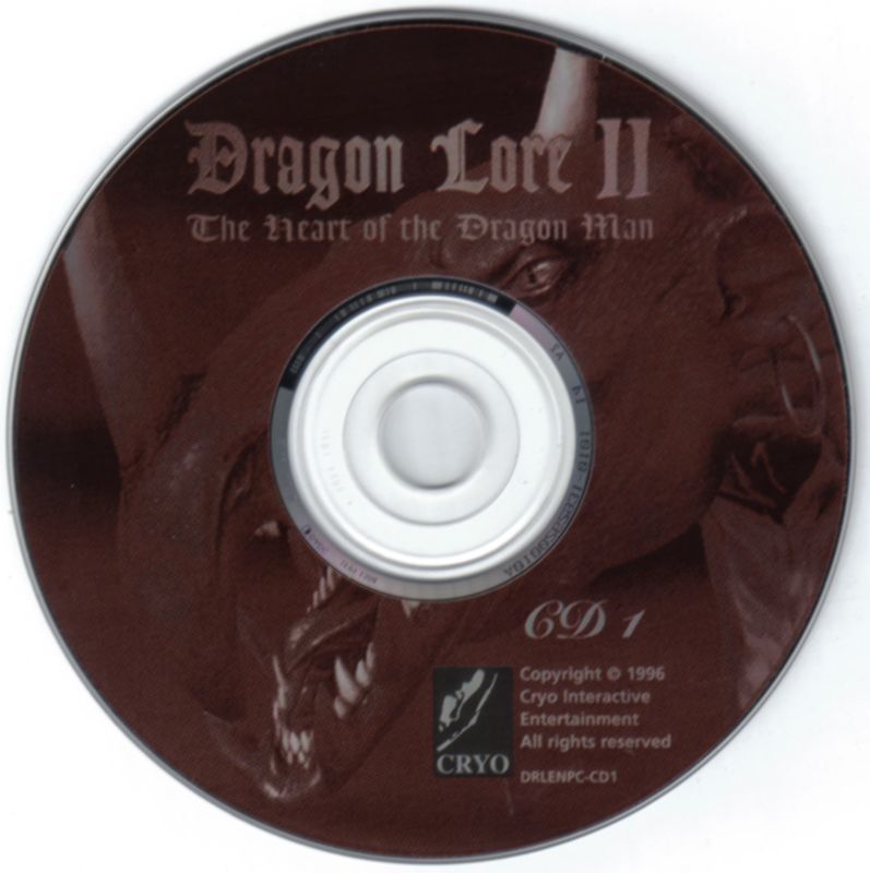 Media for Dragon Lore II: The Heart of the Dragon Man (DOS) (Gamez Classic release): CD 1/3