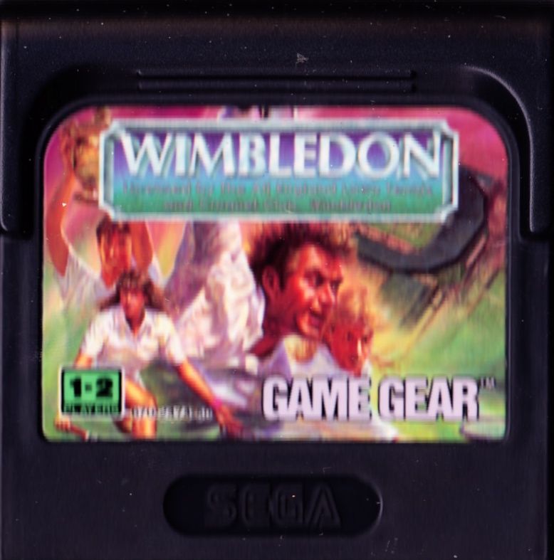 Media for Wimbledon Championship Tennis (Game Gear)