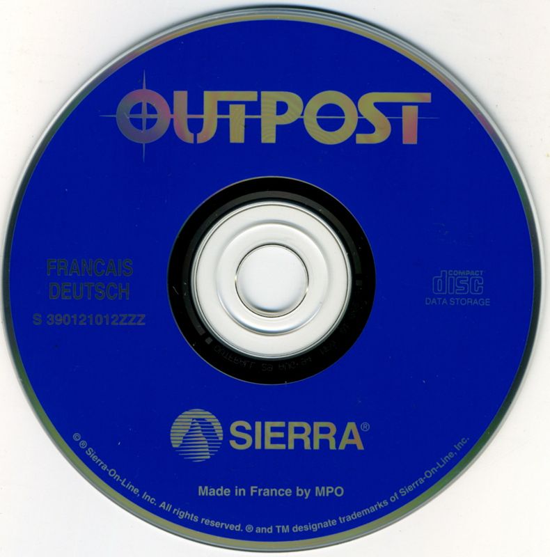 Media for Outpost (Windows 3.x) (CD-ROM release)