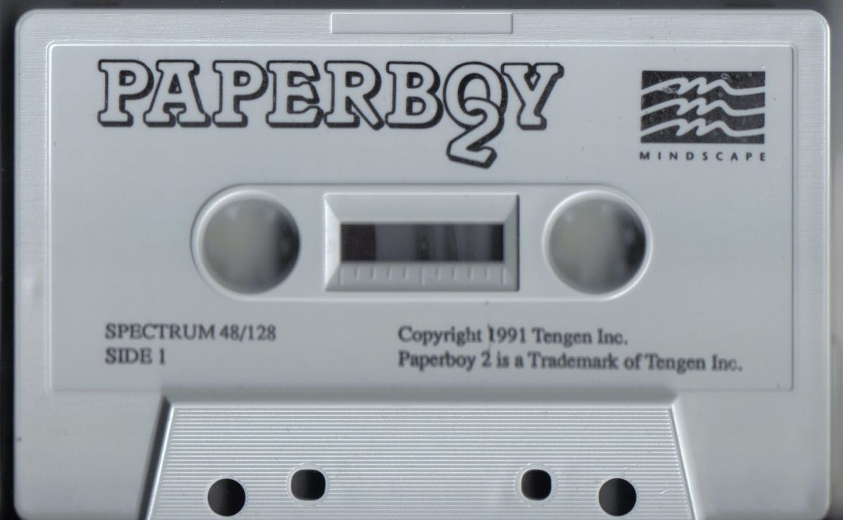 Media for Paperboy 2 (Amstrad CPC and ZX Spectrum): Side 1 - Spectrum