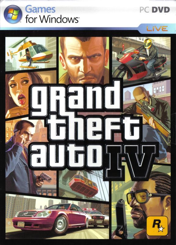 Front Cover for Grand Theft Auto IV (Windows) (Asia Only release)