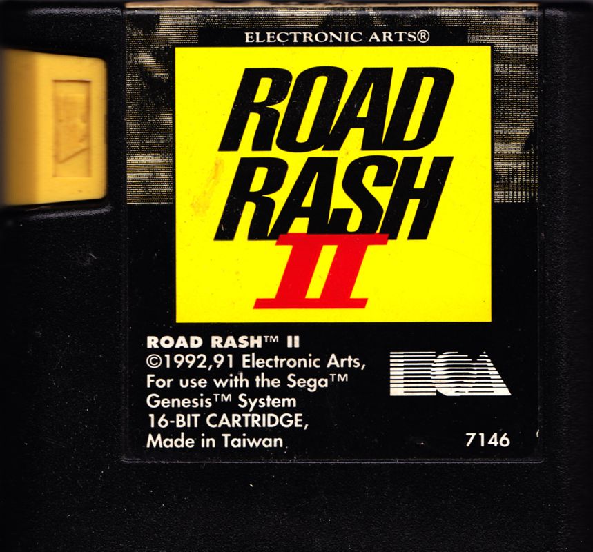 Media for Road Rash II (Genesis)