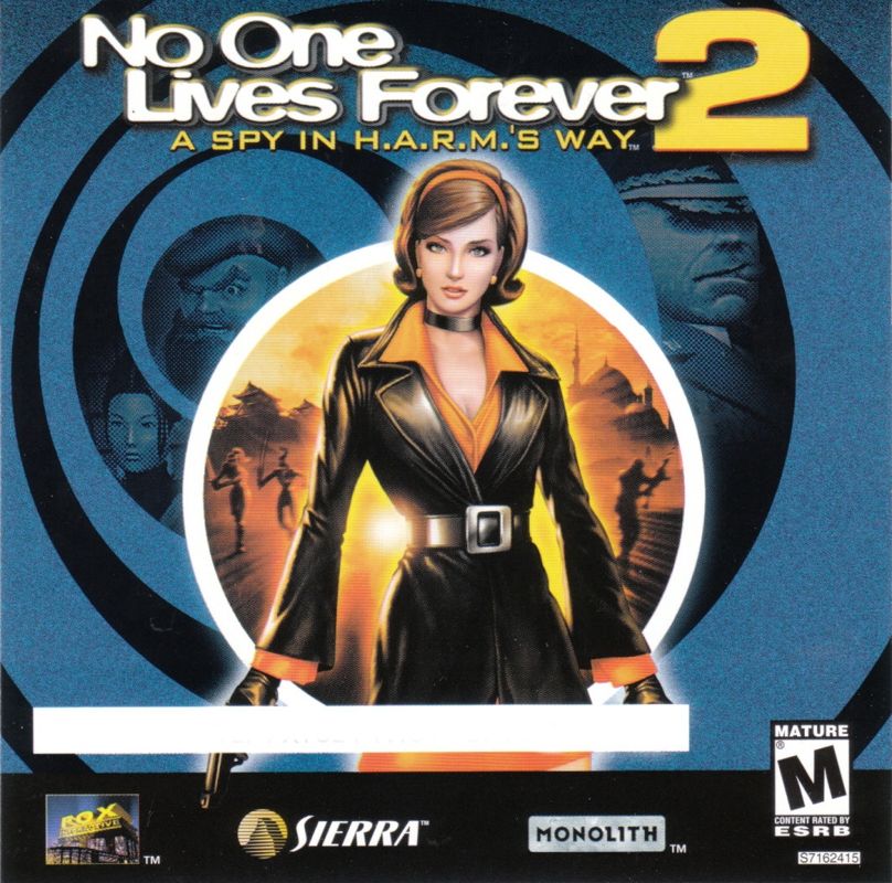Other for No One Lives Forever 2: A Spy in H.A.R.M.'s Way (Windows): Jewel Case - Front
