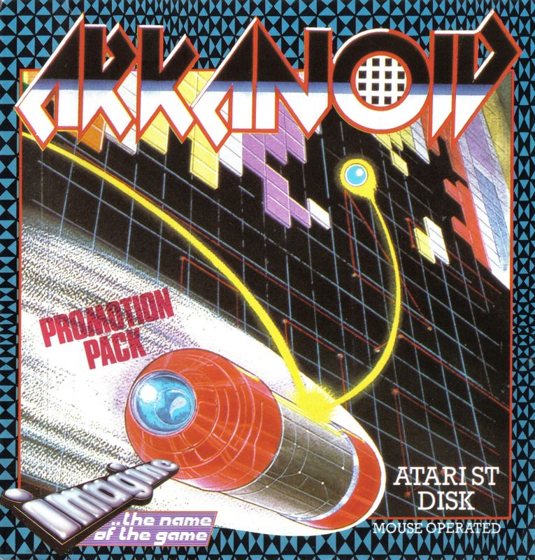 Front Cover for Arkanoid (Atari ST) (Promotion Pack )