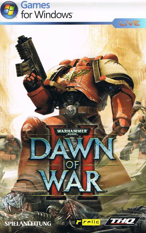 Manual for Warhammer 40,000: Dawn of War II (Windows): German Manual - Front
