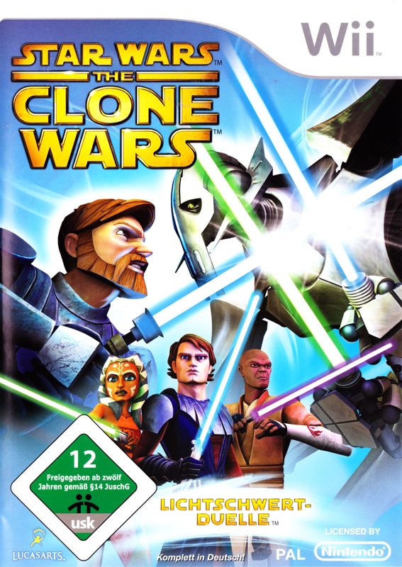 Nat ledematen Booth Star Wars: The Clone Wars - Lightsaber Duels cover or packaging material -  MobyGames
