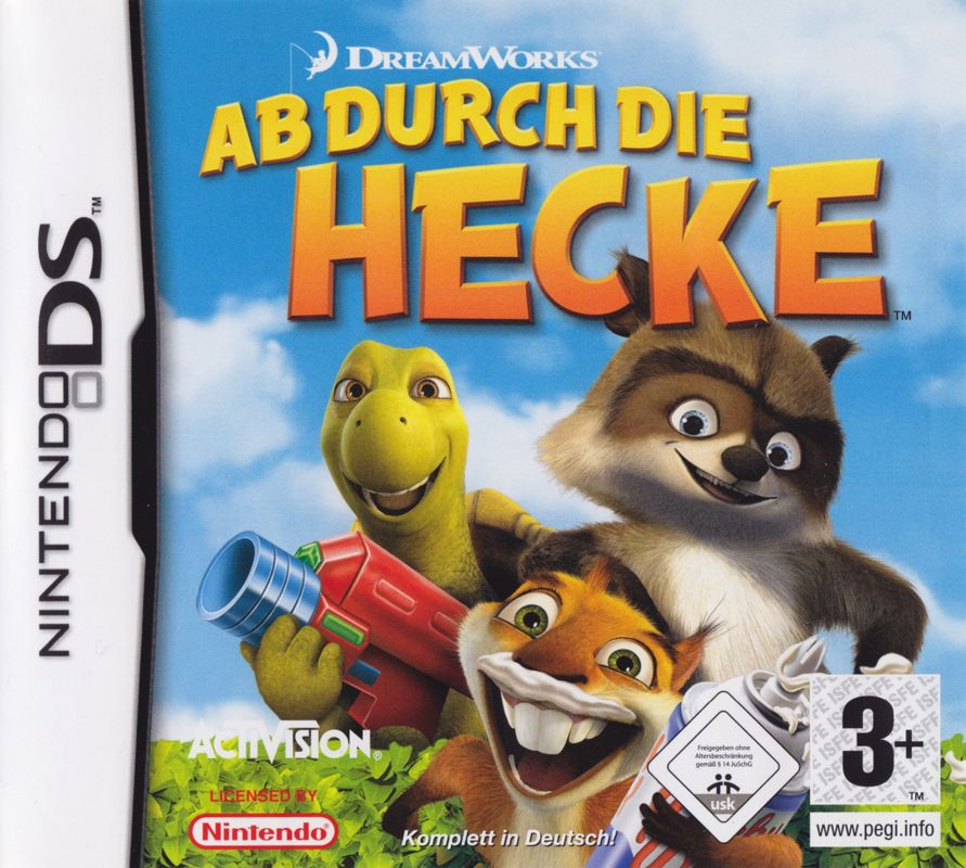Front Cover for Over the Hedge (Nintendo DS)