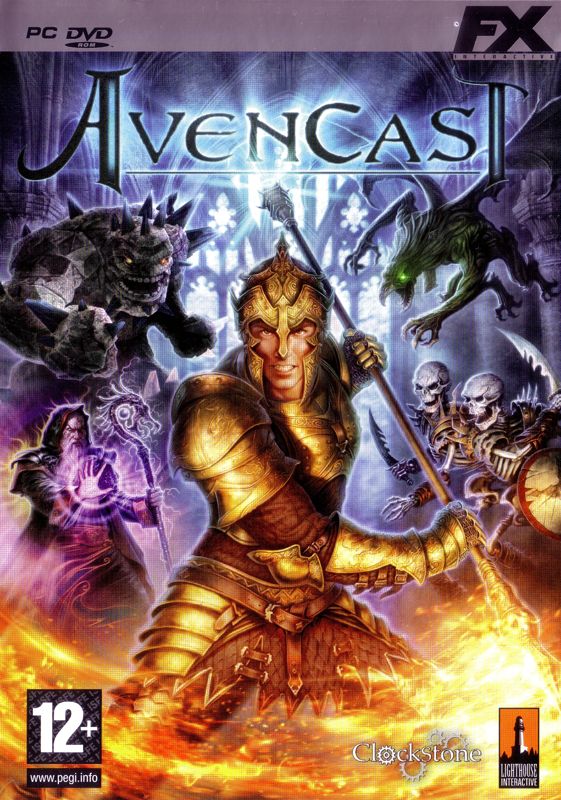 Front Cover for Avencast: Rise of the Mage (Windows) (FX Interactive release)