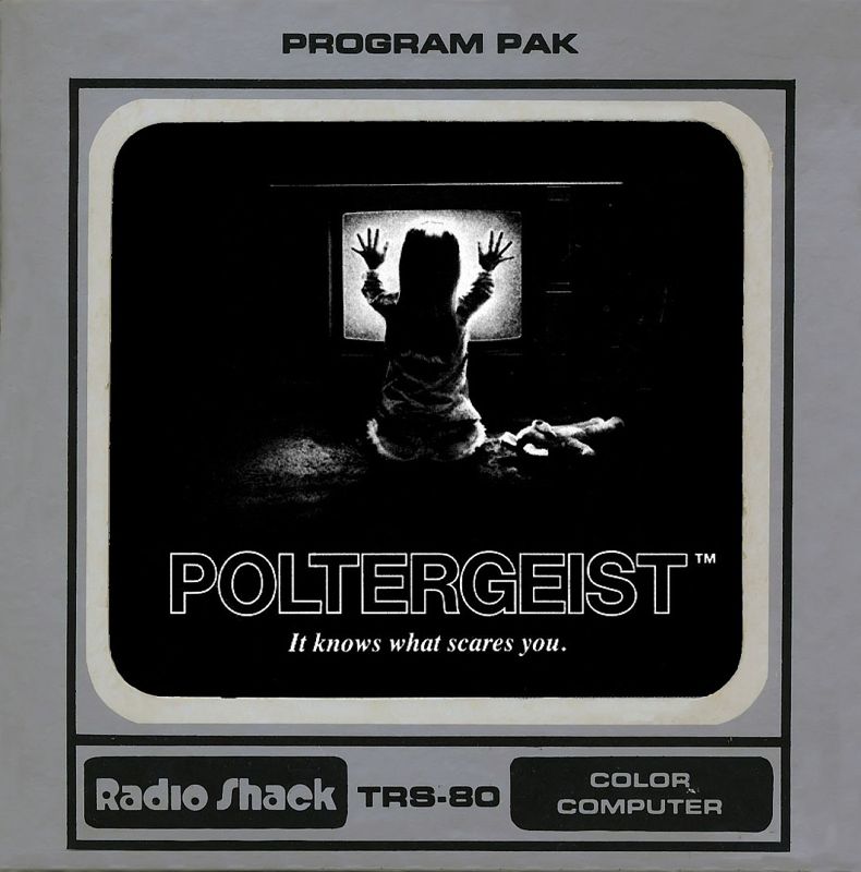 Front Cover for Poltergeist (TRS-80 CoCo)