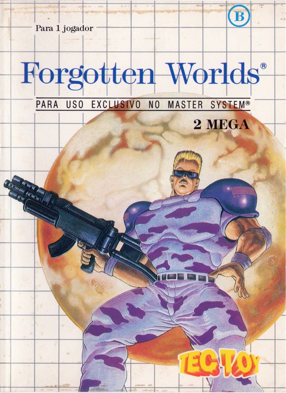 Front Cover for Forgotten Worlds (SEGA Master System)