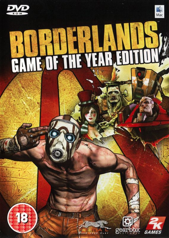 Front Cover for Borderlands: Game of the Year Edition (Macintosh)