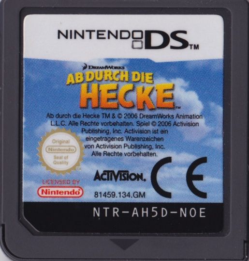 Media for Over the Hedge (Nintendo DS)