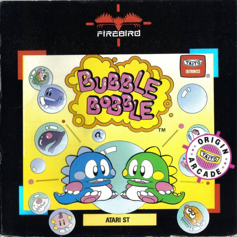 Front Cover for Bubble Bobble (Atari ST)