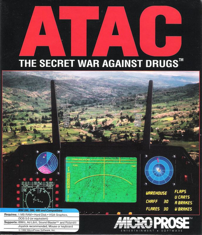 Front Cover for ATAC: The Secret War Against Drugs (DOS)