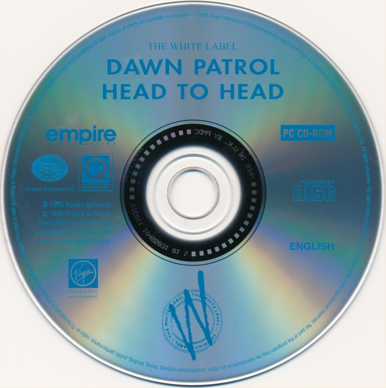 Media for Dawn Patrol: Head to Head (DOS) (The White Label re-release)