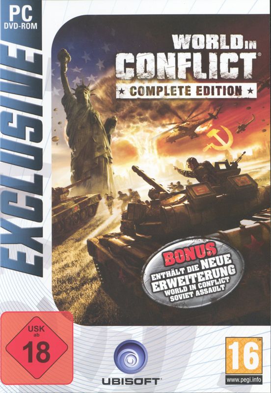 Front Cover for World in Conflict: Soviet Assault (Windows) (Ubisoft eXclusive release)