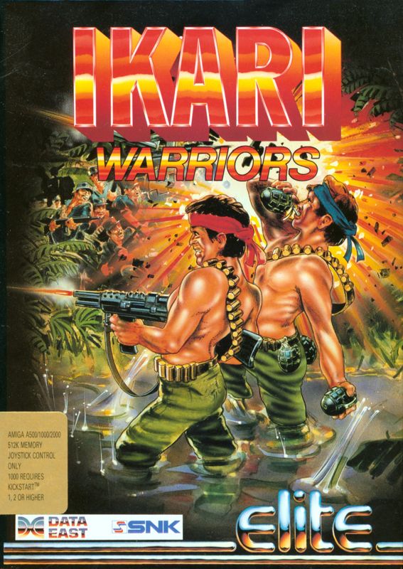 Front Cover for Ikari Warriors (Amiga)