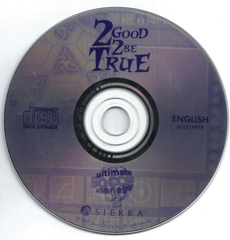 Media for 2 Good 2 Be True: Volume 1 (Windows): Ultimate Soccer Manager 2 disc