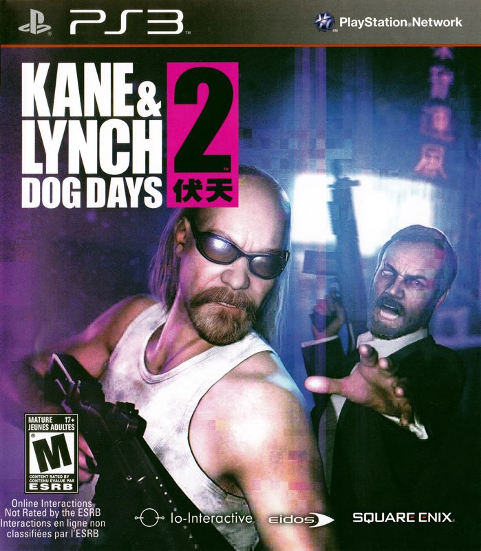 Front Cover for Kane & Lynch 2: Dog Days (PlayStation 3)