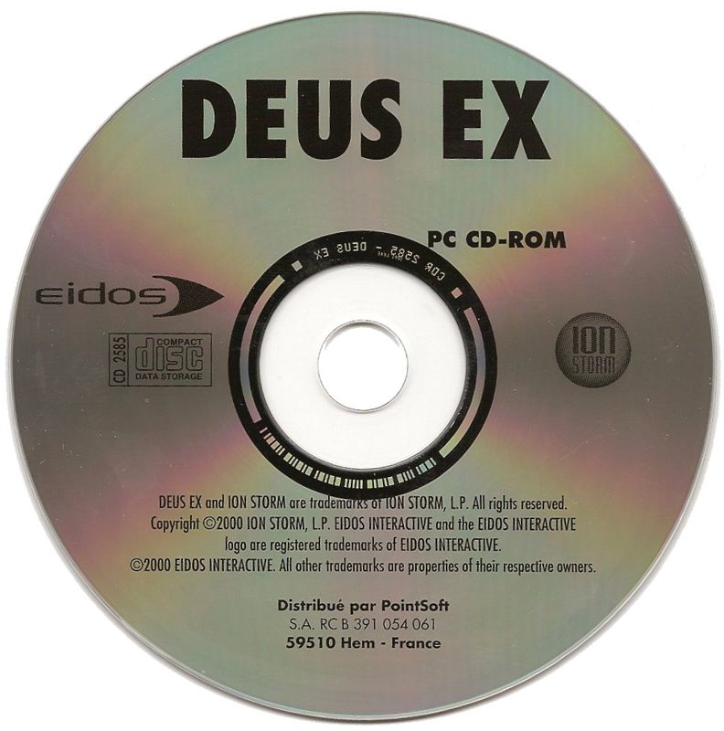 Media for Deus Ex (Windows) (Hi-Score release)