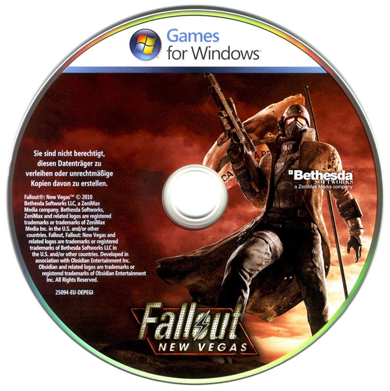 Media for Fallout: New Vegas (Collector's Edition) (Windows): Game Disc