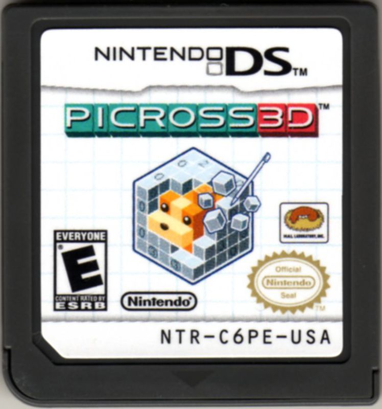 Media for Picross 3D (Nintendo DS)