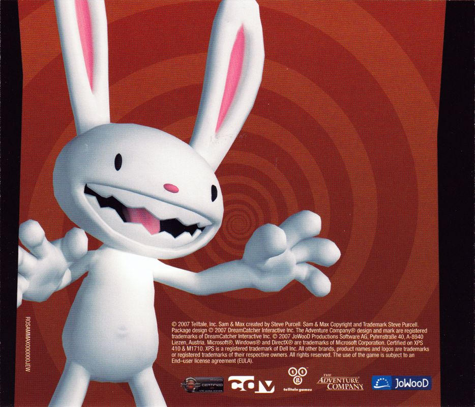 Other for Sam & Max: Season One (Windows): Jewel Case - Back