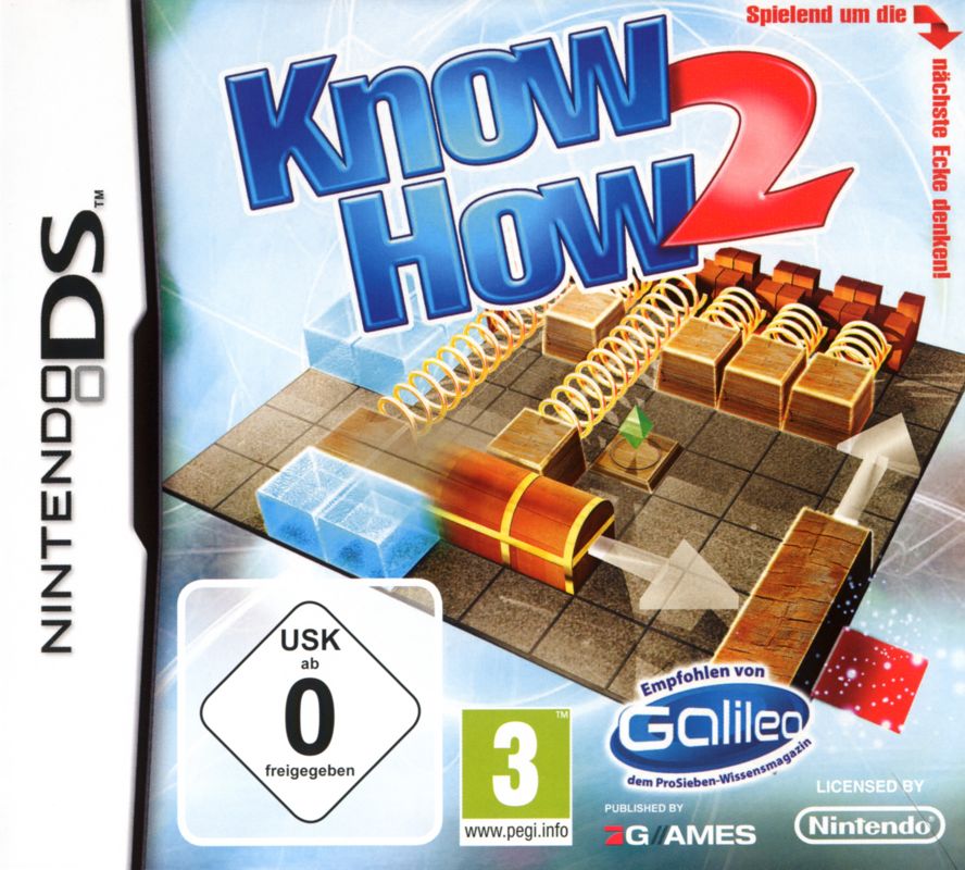 Front Cover for Know How 2: Think and Play outside the box! (Nintendo DS)