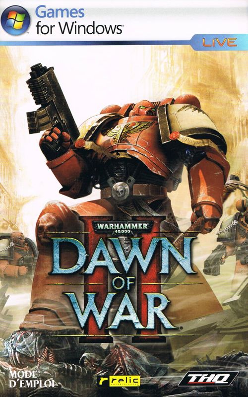 Manual for Warhammer 40,000: Dawn of War II (Windows): French Manual - Front