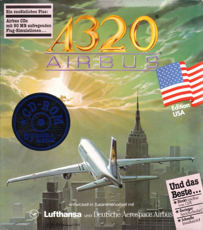 Front Cover for A320 Airbus: Edition USA (DOS)