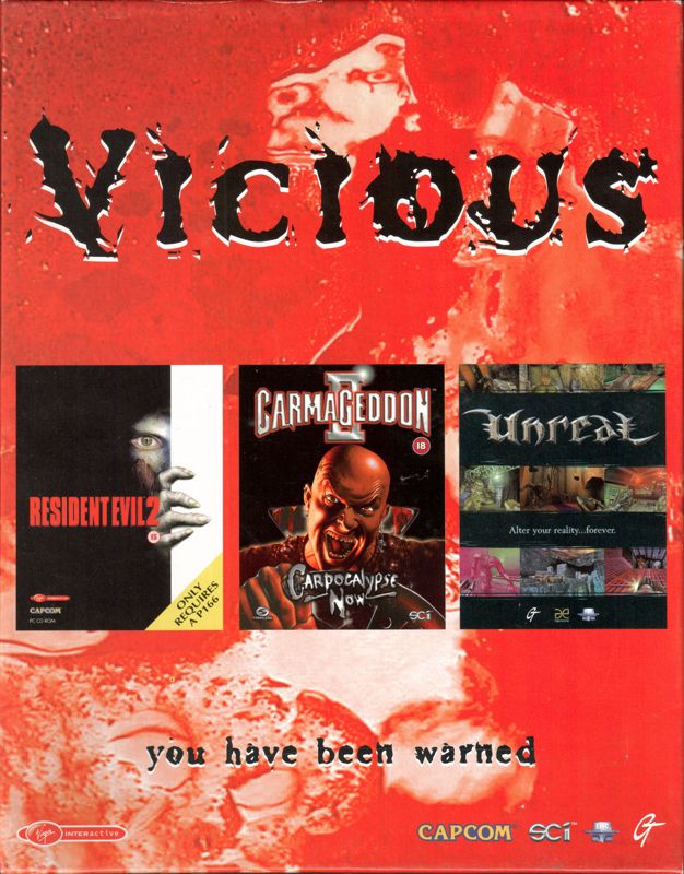 Front Cover for Vicious (Windows)