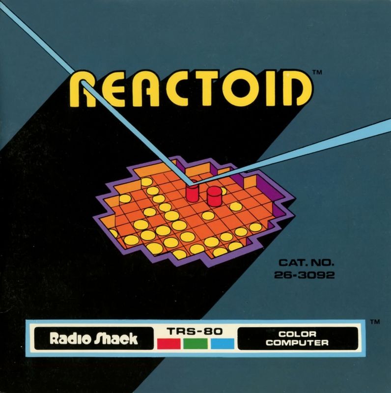 Front Cover for Reactoid (TRS-80 CoCo)