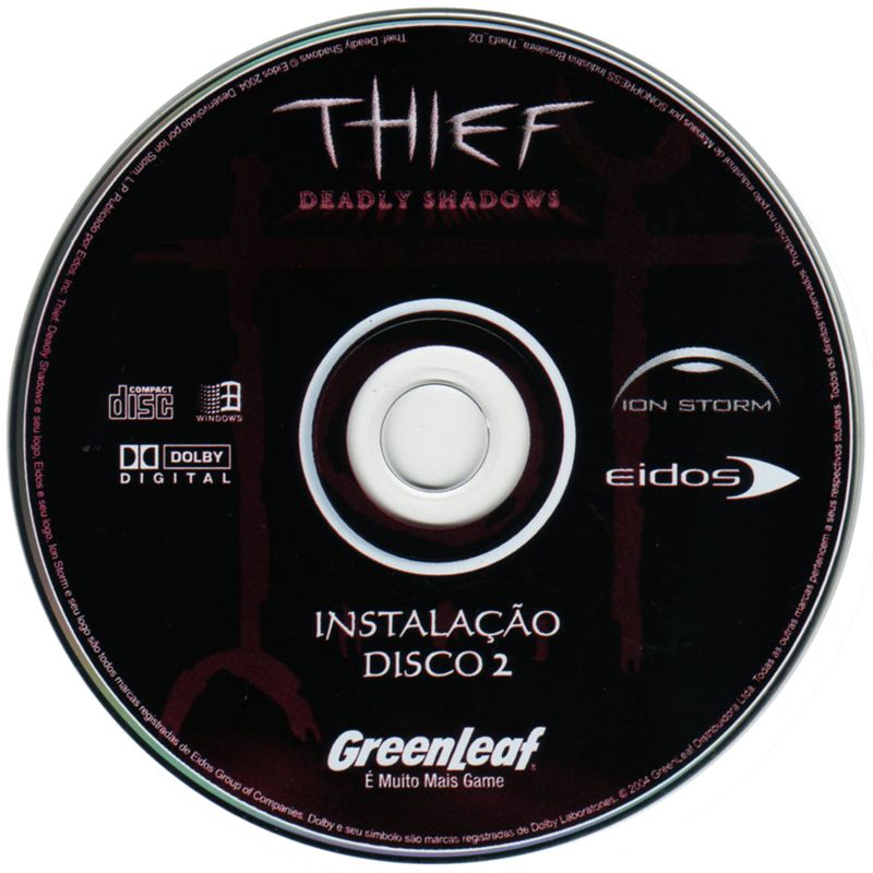 Media for Thief: Deadly Shadows (Windows) (3-CD release): Disc 2