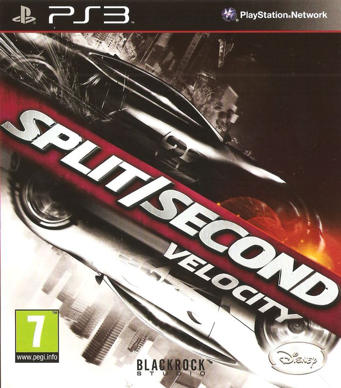 Front Cover for Split/Second (PlayStation 3)