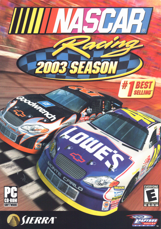 Front Cover for NASCAR Racing 2003 Season (Windows)