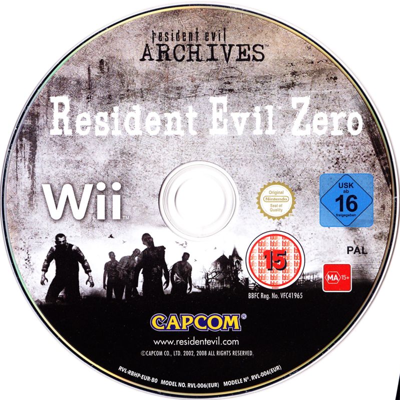 Media for Resident Evil 0 (Wii)