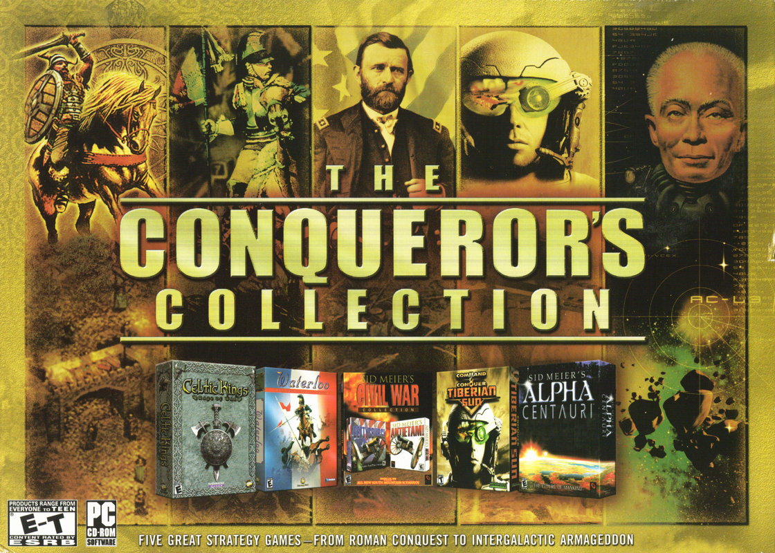 Front Cover for The Conqueror's Collection (Windows)