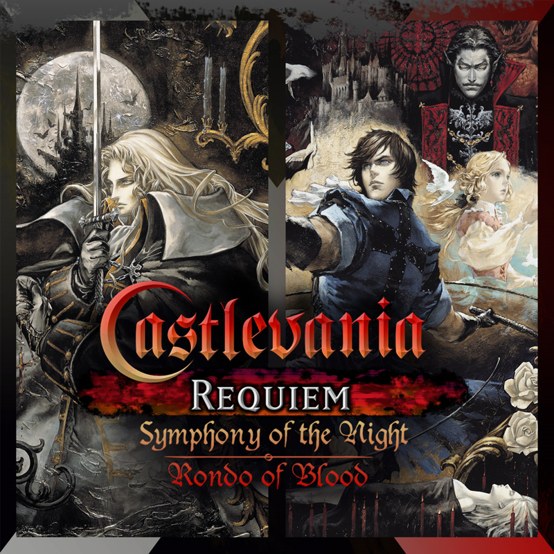 Front Cover for Castlevania Requiem: Symphony of the Night & Rondo of Blood (PlayStation 4) (download release)