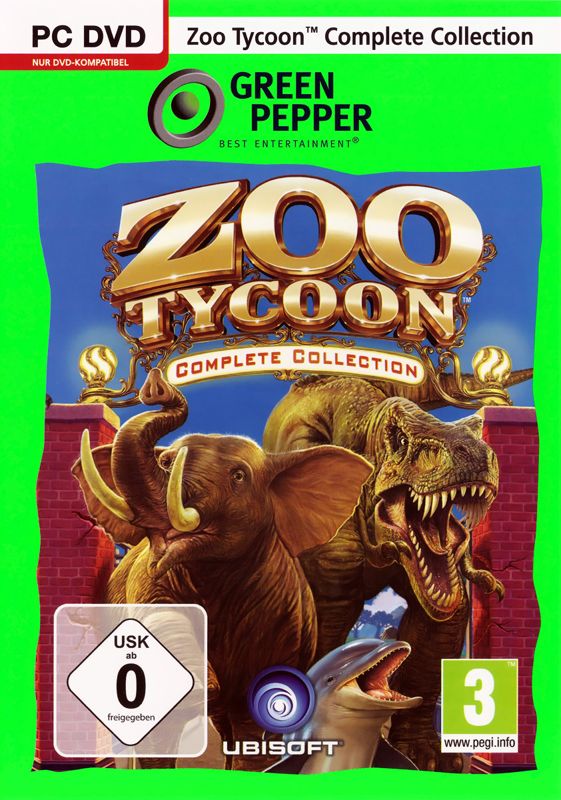 Front Cover for Zoo Tycoon: Complete Collection (Windows) (Green Pepper release)
