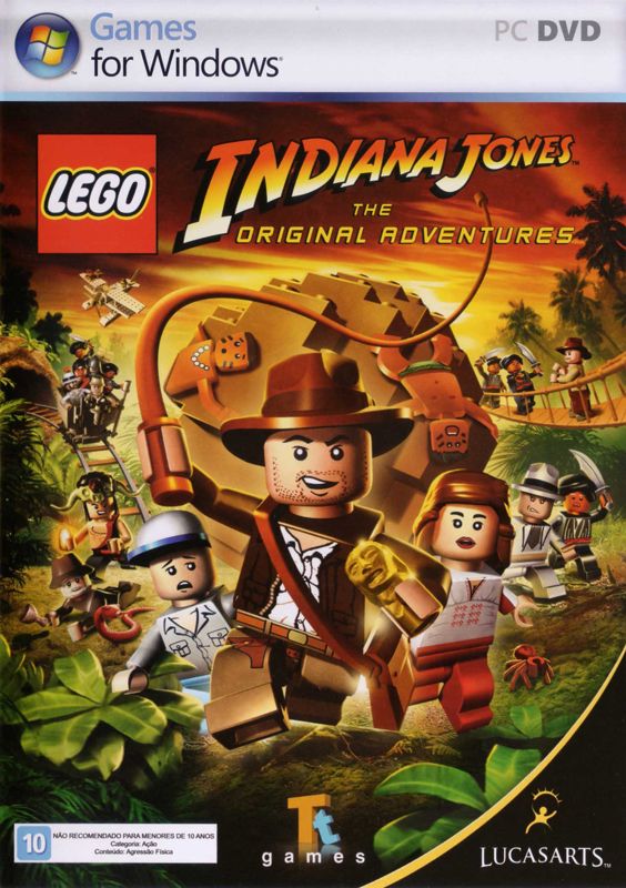 Front Cover for LEGO Indiana Jones: The Original Adventures (Windows)
