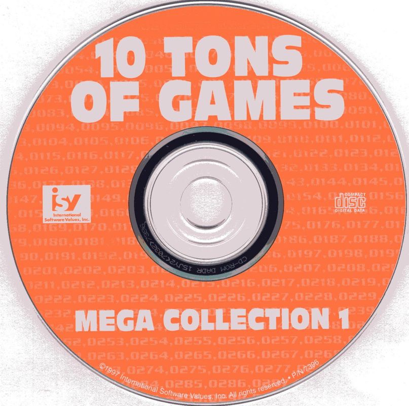 Media for 10 Tons of Games: Mega Collection 1 (DOS and Windows and Windows 3.x)