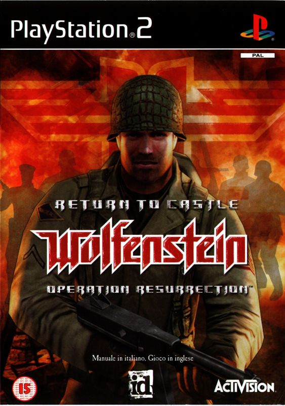 Front Cover for Return to Castle Wolfenstein: Operation Resurrection (PlayStation 2)