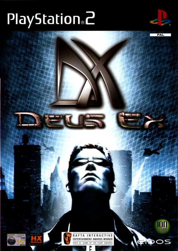 Front Cover for Deus Ex (PlayStation 2)