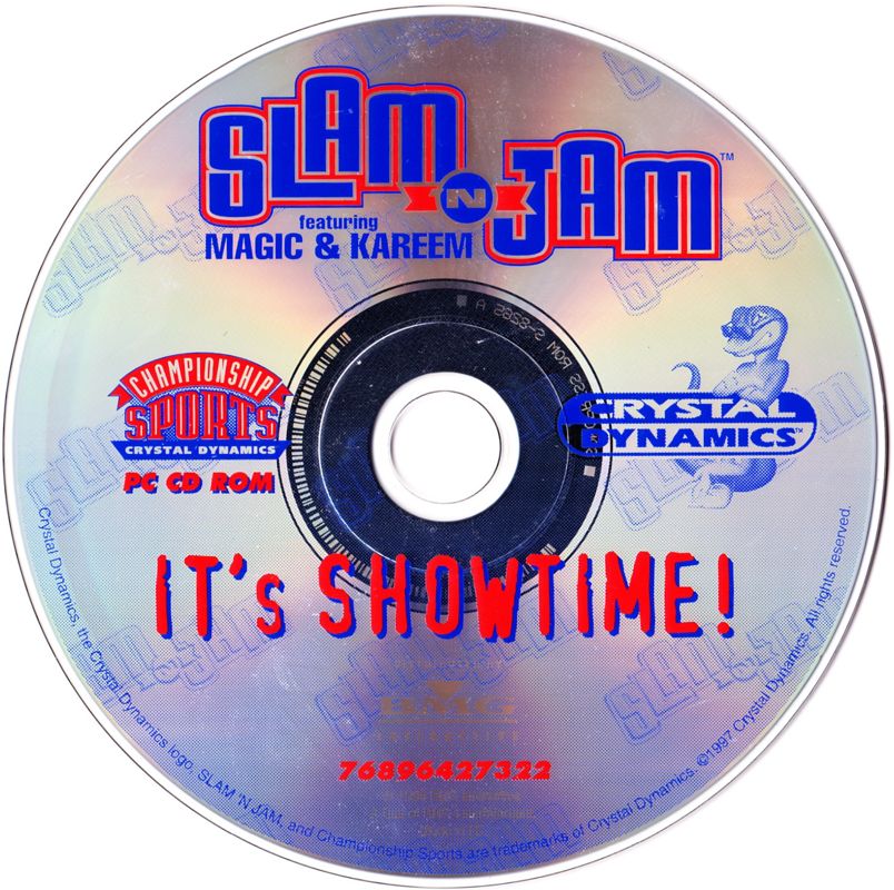 Media for Slam 'N Jam '96 featuring Magic & Kareem (DOS)