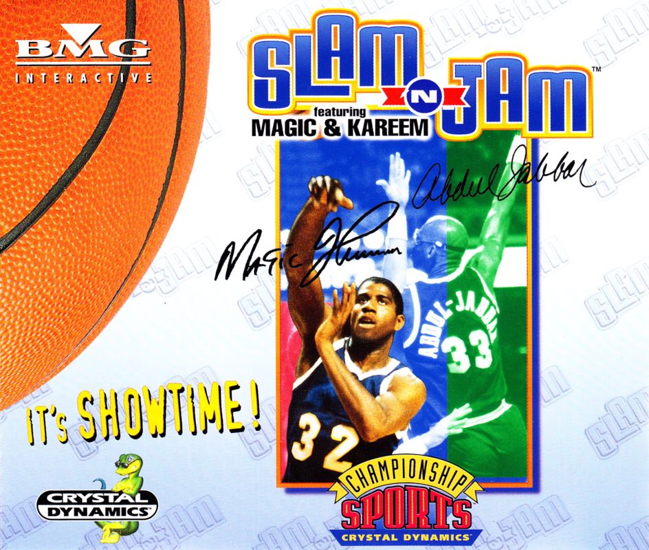 Other for Slam 'N Jam '96 featuring Magic & Kareem (DOS): Jewel Case - Front