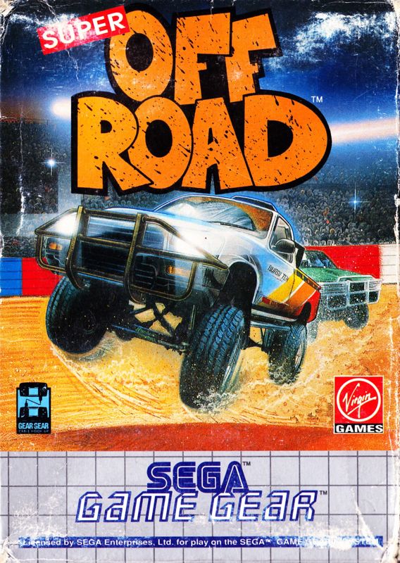 Front Cover for Ivan 'Ironman' Stewart's Super Off Road (Game Gear)