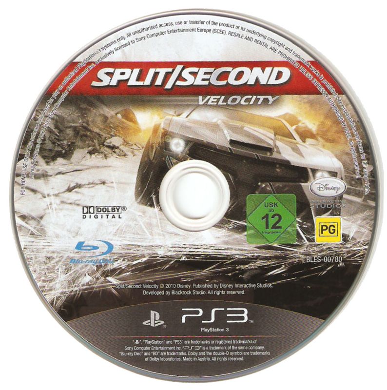 Media for Split/Second (PlayStation 3)