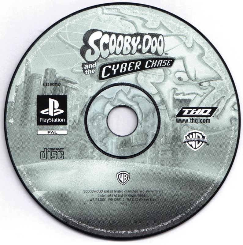 Media for Scooby-Doo and the Cyber Chase (PlayStation)